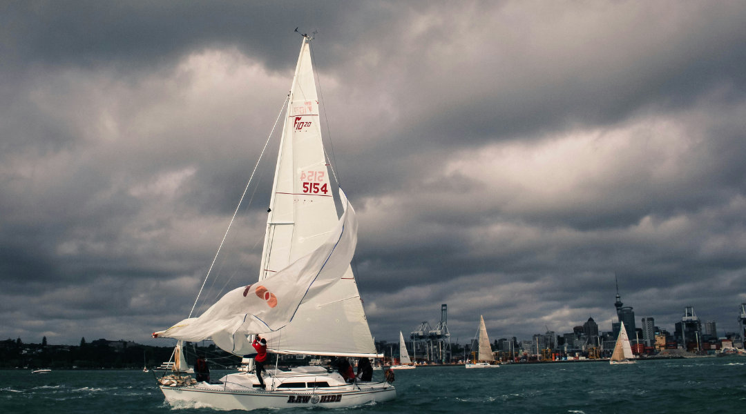 A sailboat crew went through hell to survive this insane disaster in a hurricane