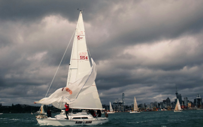 A sailboat crew went through hell to survive this insane disaster in a hurricane